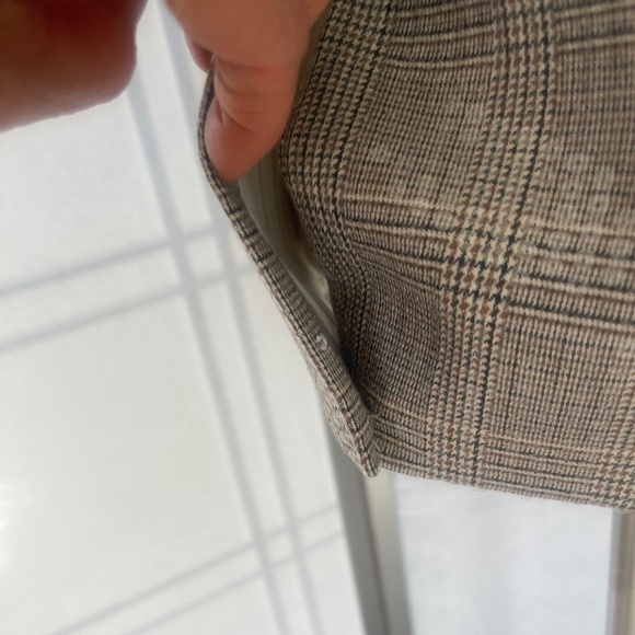 Veronica Beard Plaid Sequined Miller sz 4 - Picture 4 of 13